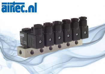 3-2-weg magneetventielen met nummerplaat, Serie YS10