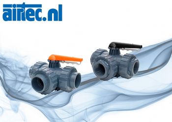 PVC Kogelkranen (3-weg)