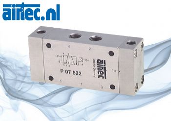 5-2-weg pneumatische impulsventielen met differentiaalzuiger, Serie P