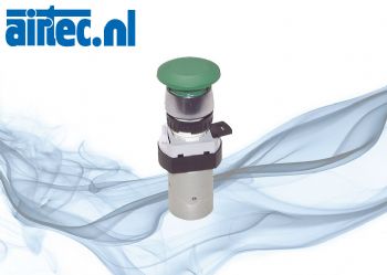 5/2-weg 3/2-weg paneel- , drukknop- en draaiknop- bediende ventielen M5 (Ø 22,5), serie T 22