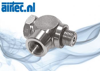 Smoorventielen en Smoorterugslagventielen (roestvrij staal), binnenschroefdraad