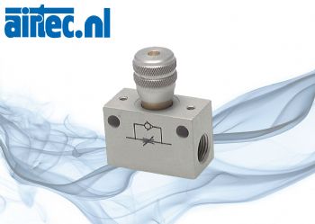 Smoorterugslagventiel, precisie
