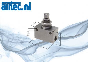 Smoorterugslagventiel en roestvrij staal smoorventielen