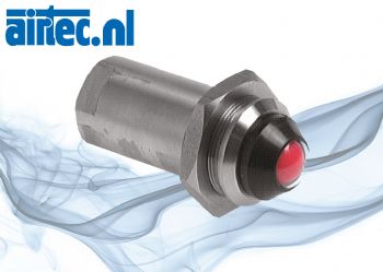Drukweergave RVS met schotschroefdraad