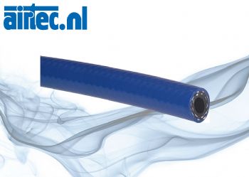 Perslucht-water PVC-slangen met 2 stofinzetstukken voor hoge druk, 80 bar