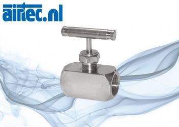 Naald-afsluitventielen RVS, PN 400