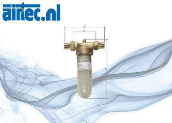 Fijnfilters voor drinkwater, PN 16