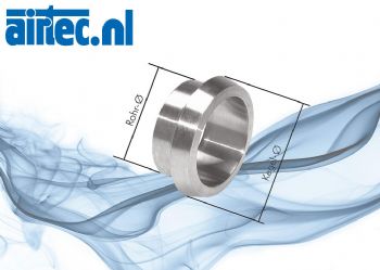 Inlassokken kegel (melkdraad), DIN 11851 - conform DIN 11851