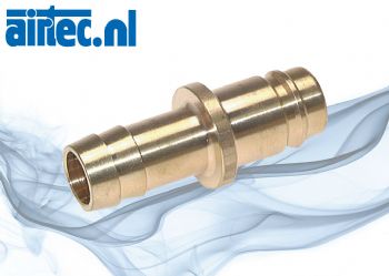 Snelkoppeling stekker met slangtuit, NW15