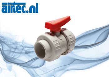Kogelventielen met lasmoffen, PP-H industriële uitvoering , PN 10
