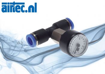 Manometer voor het inbouwen van leidingen, Standard