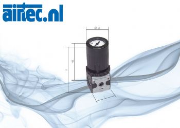 Manometerregelaars - Multifix, tot 2100 l pmin