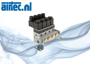P-aansluitstrips voor 3-2-, 5-2- en 5-3-weg ventielen, voor series M, ME en P