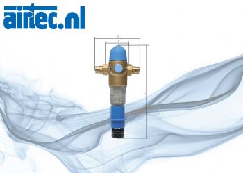 Terugspoelfilters voor drinkwater, PN 16