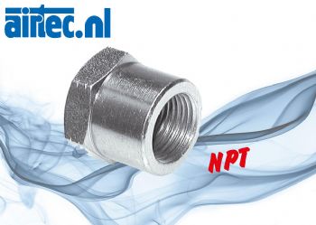 Sluitdoppen met NPT-schroefdraad, tot 345 bar