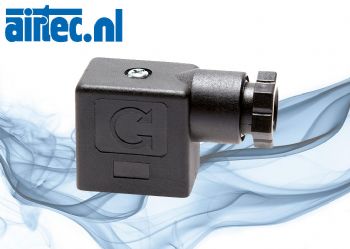 Standaardstekker voor magneetspoelen