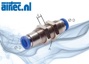 Stekkerverbindingen met schotschroefdraad, zelfafsluitend, Standaard