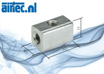 Universele kubussen voor buisklemmen M 8  M 10
