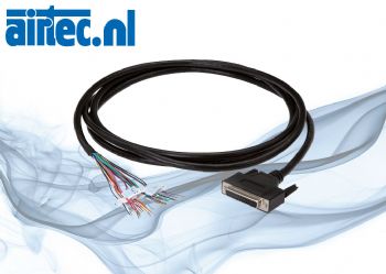 D-Sub-stekker met kabel (9-polig, 15-polig, 25-polig)