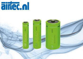 Herlaadbare batterijen (NiMH)