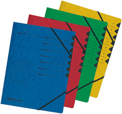 ECKMAPPE 7 BLAU
